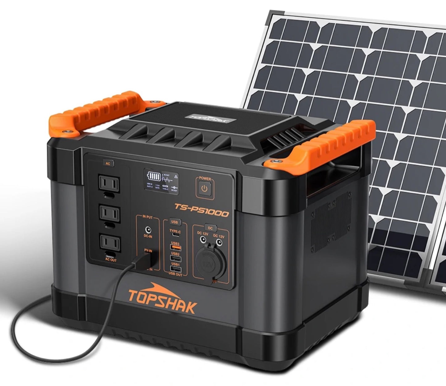 Gjenerator Energjie Për Kamping TOPSHAK TS-PS1000 1100Wh