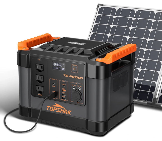 Gjenerator Energjie Për Kamping TOPSHAK TS-PS1000 1100Wh