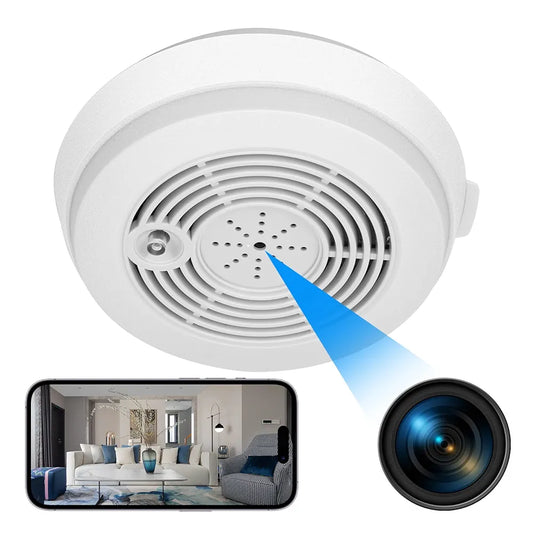 Kamer e Fshehtë dhe Detektor Tymi me WiFi