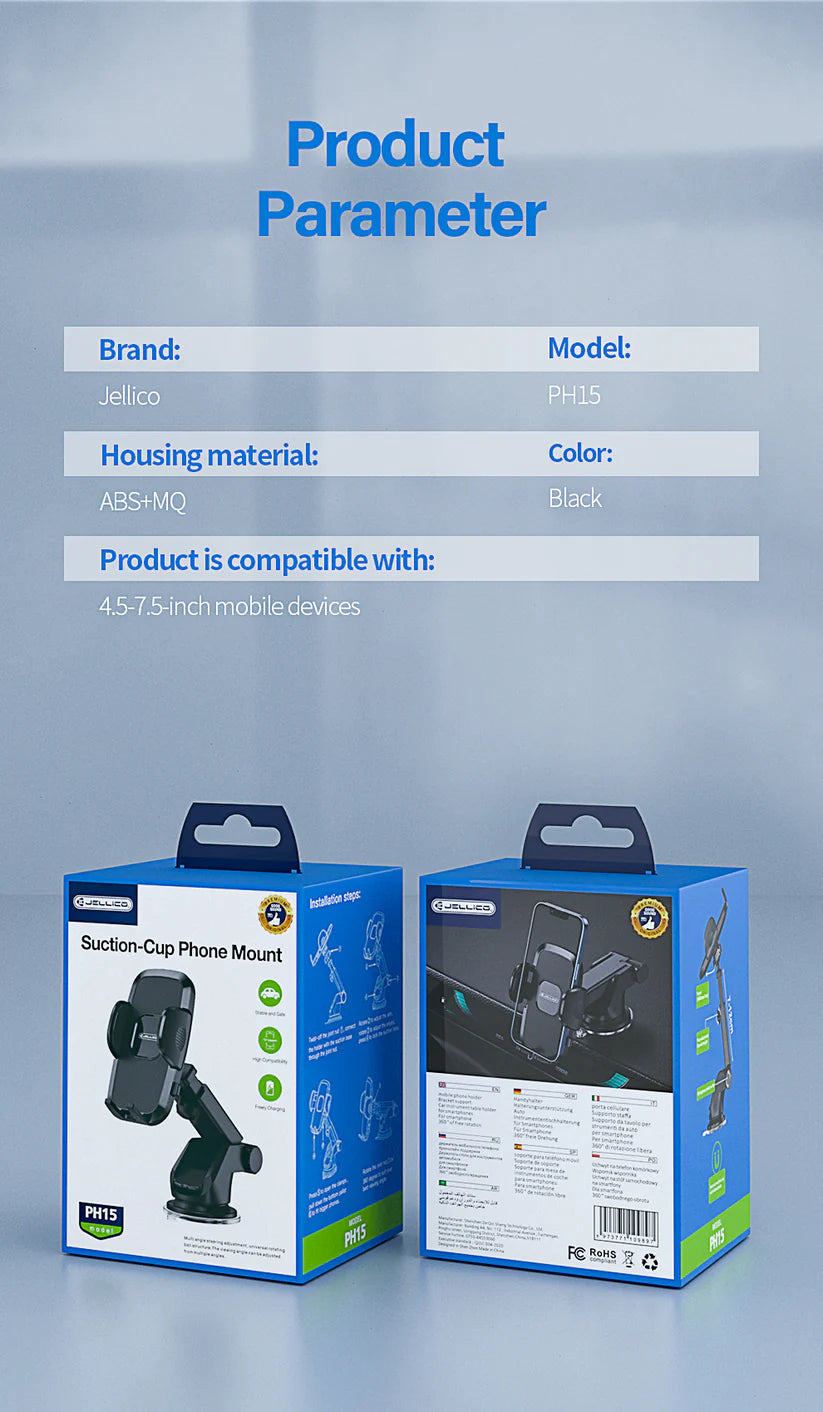 Mbajtëse Telefoni për Makinë Jellico PH15