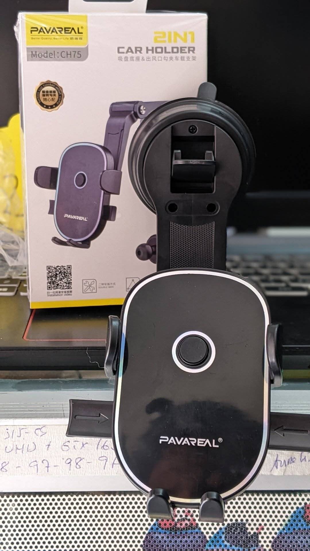 Mbajtëse telefoni për makinë Pavareal CH75