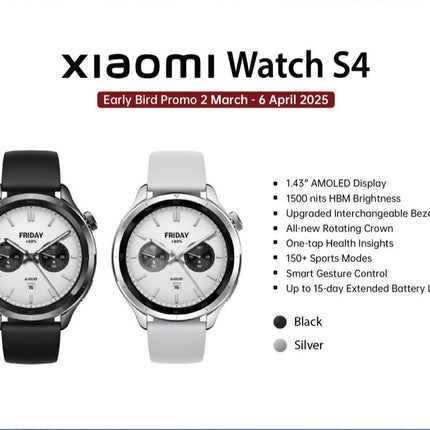 Orë Inteligjente Xiaomi Watch S4