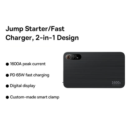 JumpStarter i Fuqishëm për Makinë 1600A Baseus Super Energy Pro+