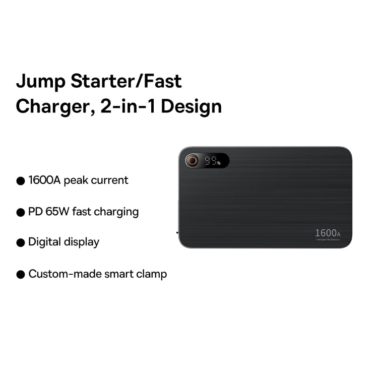 JumpStarter i Fuqishëm për Makinë 1600A Baseus Super Energy Pro+