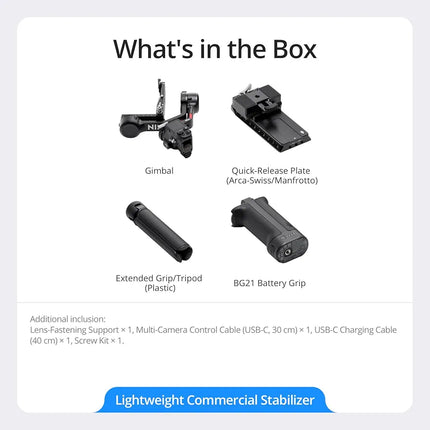 Stabilizues Gimbal DJI RS 4 për Kamera