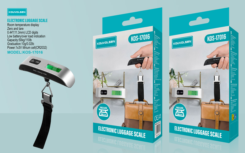 Peshore Elektronike për Bagazhe Kouvolsen KOS-17016