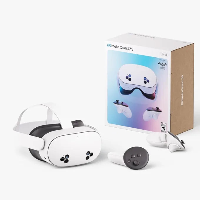 Syze Virtuale Meta Quest 3S 256GB VR Headset + Batman: Arkham Shadow Game Bundle