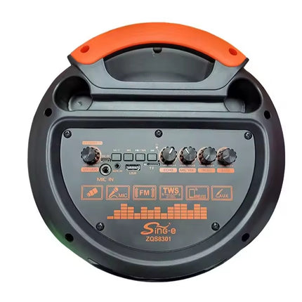 Boks me Bluetooth Multi Media Speaker - Party Karaoke Lokale