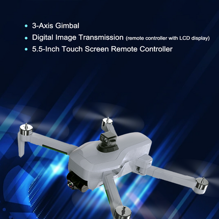 Dron GD98 me GPS dhe ekran LCD