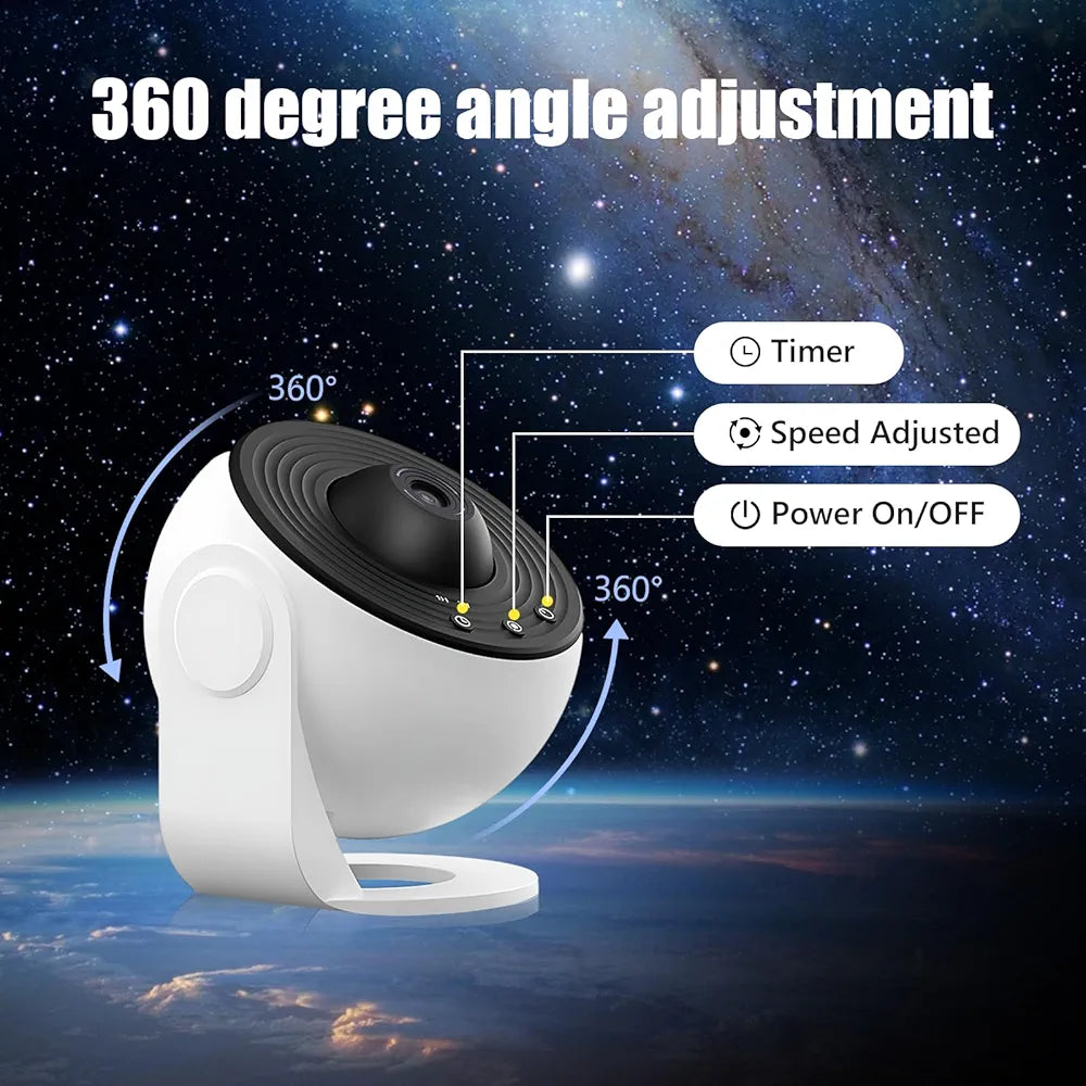 Projektor Drite me 13 Efekte - Rrotullim 360°