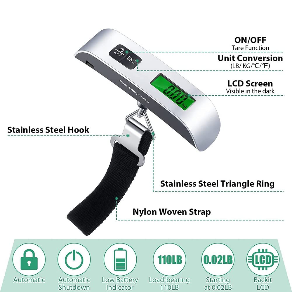 Peshore Elektronike për Bagazhe Kouvolsen KOS-17016