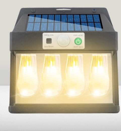 Llampë Murale Solare LED 4W me Sensor Lëvizjeje  YX-777