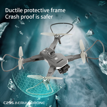 Dron me GPS 4K - Telekomandë me ekran C29S