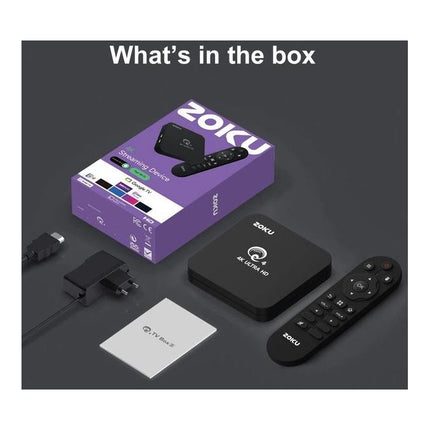 Android TV Box ZOKU me Android 16.0 memorie 8/128GB
