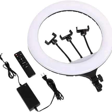 Ringlight me 3 mbajtëse telefoni PK-460