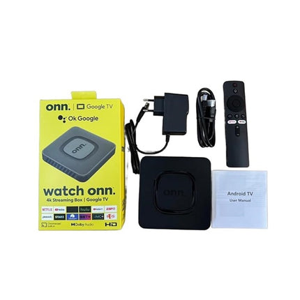 Smart TV Box ONN 4K Android 14.0
