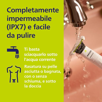 Makine Rroje për Zona Delikate Philips OneBlade Intimate