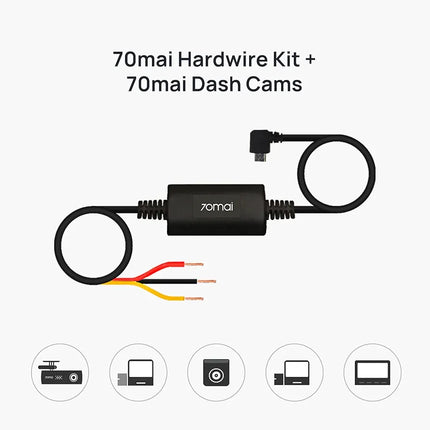 Kit instalimi për Dash Cam me Monitorim 24 Orë 70mai Hardwire