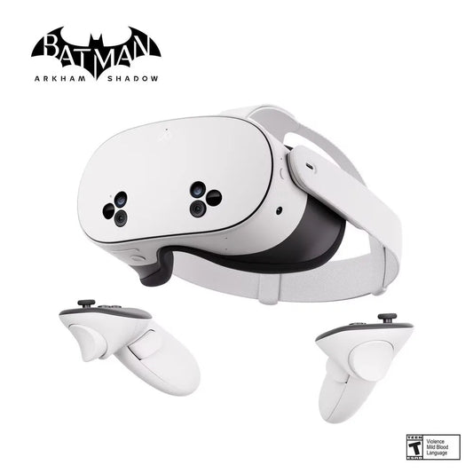 Syze Virtuale Meta Quest 3S 256GB VR Headset + Batman: Arkham Shadow Game Bundle