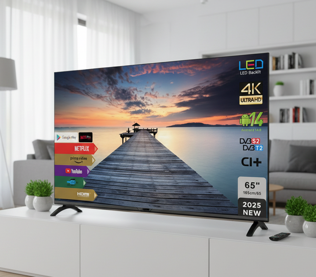 Televizor me Internet 65 inç Redo.Tm UHD