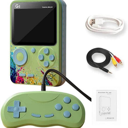 Konsolë Portative me 500 Lojëra Retro G5 Game Box