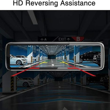 Kamer Makine 360° me 4 Kamera  Pasqyrë Dash Cam Full HD