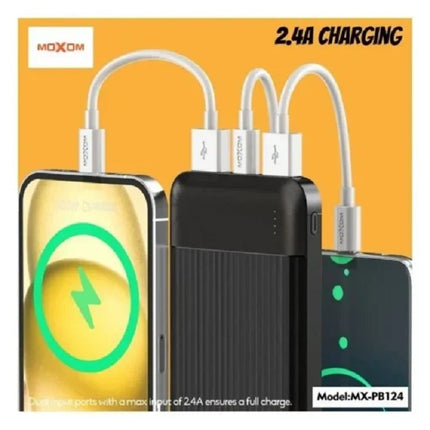 Powerbank 10000MaH MOXOM PB-124